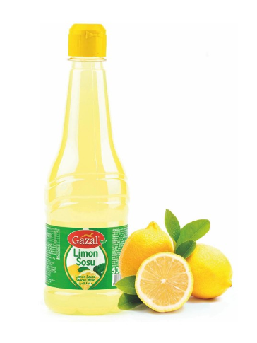 GAZAL LEMON JUICE 500ML PET*12