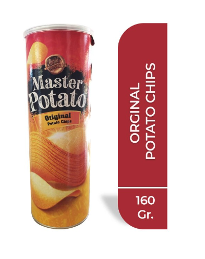 MASTER POTATO CHIPS ORIGINALES 160 GR*14