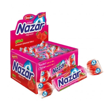 NAZAR STRAWBERRY GUM *100