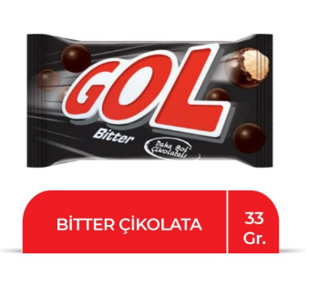 TADELLE GOL SÜTLÜ ÇİKOLATA.KAPLI. BİTTER 33 GR*12