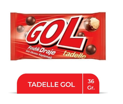 TADELLE GOL NOISETTES ENROBÉES CHOCOLAT AU LAIT 36GR*12