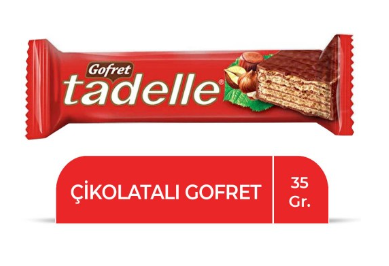 TADELLE GAUFRETTE AU CHOCOLAT 35 GR*24