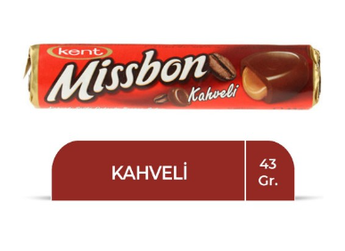 KENT MİSSBON KAHVELİ SÜTLÜ 43 GR*24