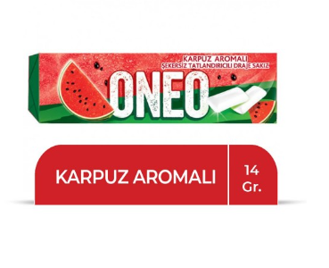 ÜLKER ONEO KARPUZ FİŞEK DRAJE*20