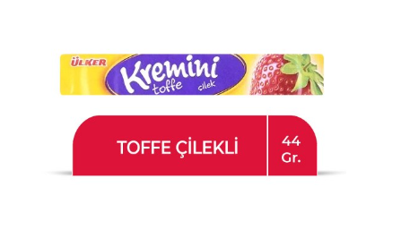 ÜLKER KREMİNİ ÇİLEKLİ TOFFE*20