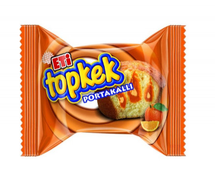 ETI TOPKEK CAKE ORANGE 40 GR * 24