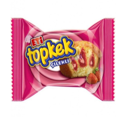 ETI TOPKEK CAKE AU FRAISE 40 GR * 24