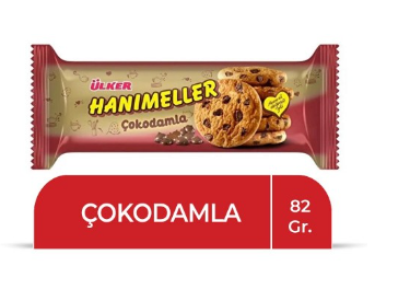 ÜLK (1188-07) HANIMELLER COOKIES 82 GR*18