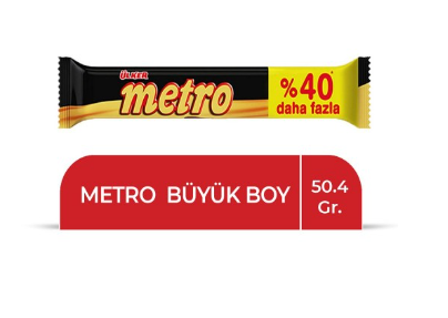 ÜLKER (398-08) METRO 50,4 GR BÜYÜK BOY *18