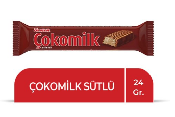 ÜLKER (501-02) ÇOKOMİLK CHOCOLAT 24GR *24