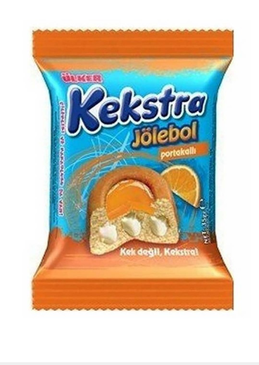 ÜLKER KEKSTRA JÖLEBOL PORTAKALLI 40 GR*24