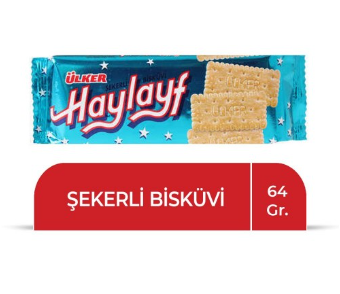 ÜLKER (81-04) HAYLAYF BİSKUVİ 64 GR*24