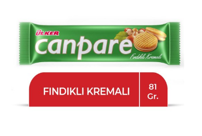 ÜLKER (870-06) CANPARE NOISETTES 81 GR*24