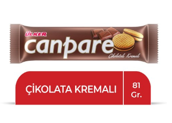 ÜLKER (870-09) CANPARE CHOCOLAT 81 GR*24