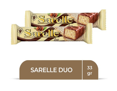 SARELLE DUO GAUFRETTE 33 GR*20