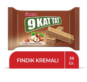 ÜLKER 9 KAT HAZELNUT 39 GR*24