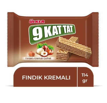 ÜLKER 9 KAT HAZELNUT 114 GR*16