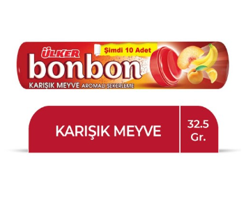 ÜLKER (545-07) BONBON FRUITS*18