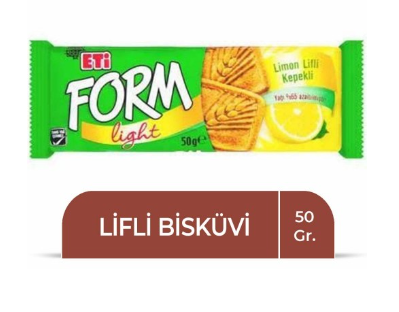 ETİ (1812-3)FORM LİMON LİFLİ BİSKUVİ 50 GR*24