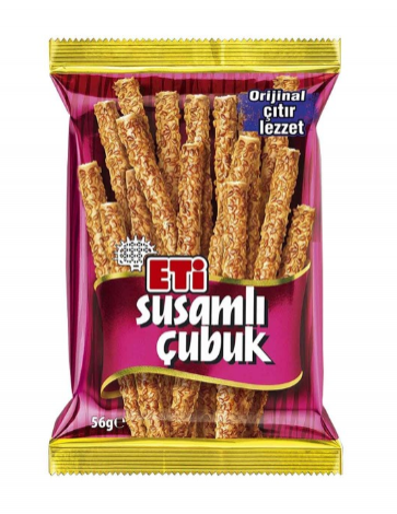 ETİ (374-06)SUSAMLI ÇUBUK 56 GR*17