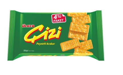 ÜLKER (92-01) ÇİZİ PEYNİRLİ KRAKER 280GR*12