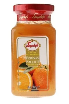 SEYİDOĞLU JAM 380 GR GLASS ORANGE*12