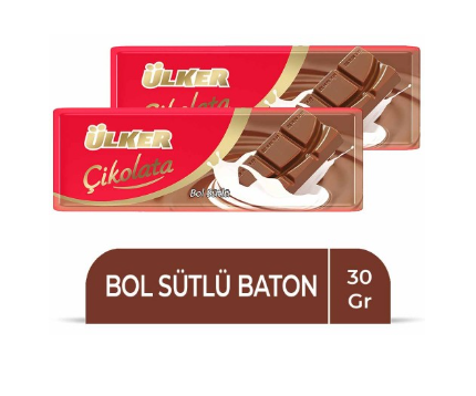 ÜLKER SÜTLÜ ÇİKOLATA BATON 30 GR*12