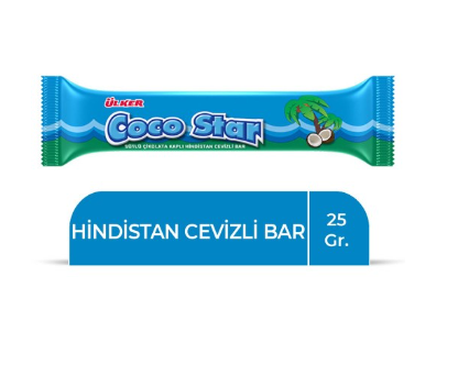 ÜLKER (500-05) COCOSTAR BAR 25GR*24