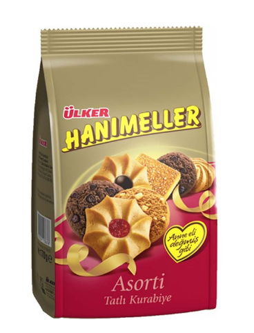 ÜLKER HANIMELLER ASORTİ POŞET 150GR*12