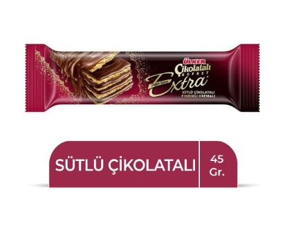 ÜLKER (206-00) CHO.WAFER EXTRA 45GR * 18