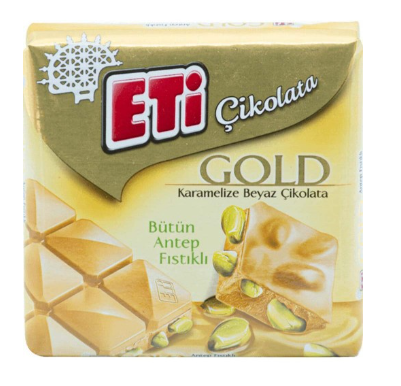 ETİ ÇİKOLATA GOLD ANTEP FISTIKLI 60GR*6