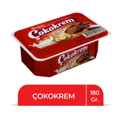 ÜLKER ÇOKOKREM 180 GR CHOCOLAT A TARTINER*12