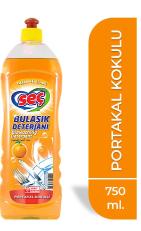 SEÇ LAVE-VAISSELLE LIQUIDE 750 GR ORANGE*20