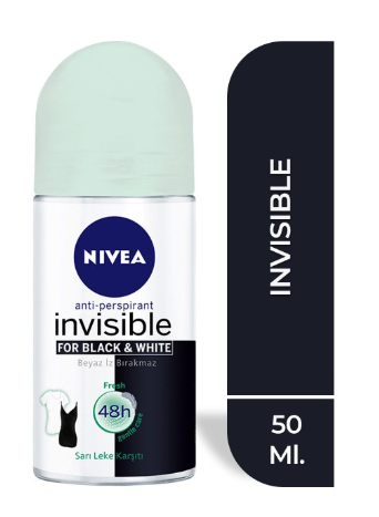 NİVEA ROLL-ON 50 ML WOMEN B&W INVISIVLE*1