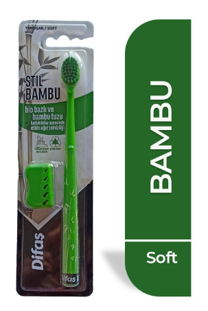 DİFAŞ DİŞ FIRÇA STİL BAMBU*12