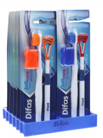 DİFAŞ FULLCARE ORAL CARE SET TOOTH BRUSH*12