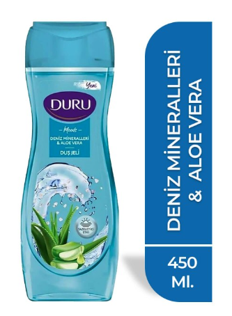 DURU DUŞ JELİ 450 ML DENİZ MİNERAL&ALOVERA*12