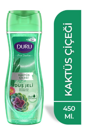 DURU SHOWER GEL 450 ML CACTUS FLOWER*12