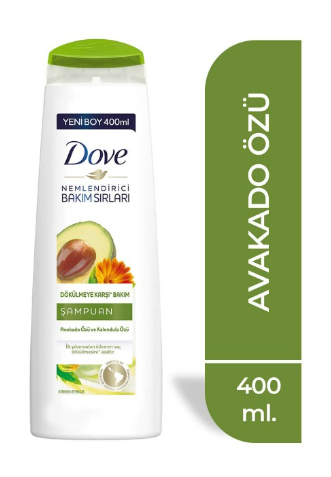 DOVE SHAMPOO 400 ML AVOCADO AGAINST HAIR LOSS*6