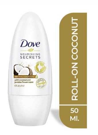 DOVE ROLL ON 50ML COCONUT EFFECT*1