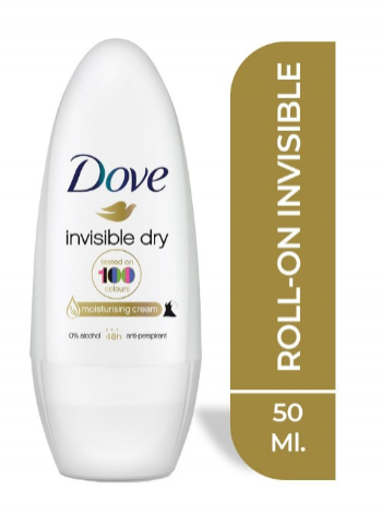 DOVE ROLLON 50ML INVISIBLE*1