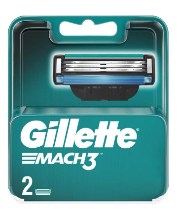 GILLETTE MACH3 2 PIECE BLADES*10