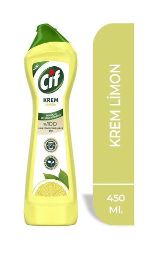 CİF KREM 450 ML LİMON *16