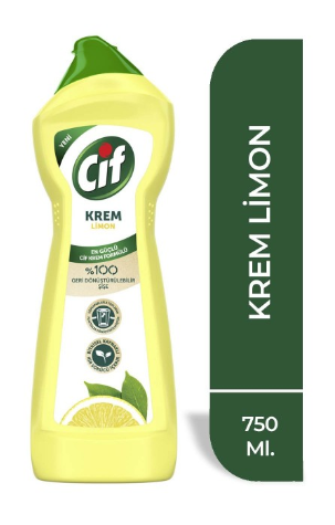 CİF KREM 750 ML LİMON*16