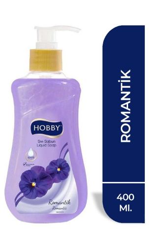 HOBBY 400 ML SAVON LIQUIDE ROMANTIC * 24