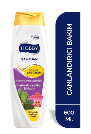 HOBBY SHAMPOOING 600 ML HUILE DE LAURIER ET ORCHIDÉE * 12