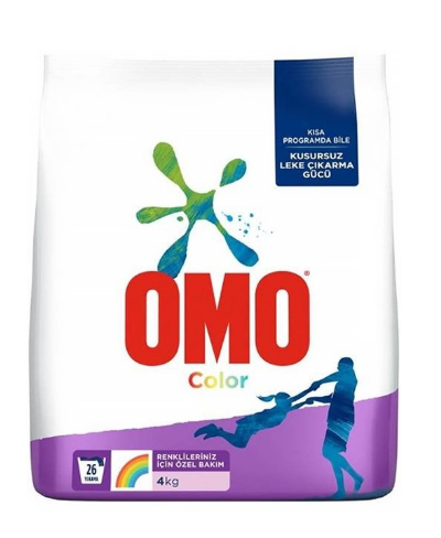 OMO AUTO WASHING POWDER DETERGENT 4 KG COLOR*1