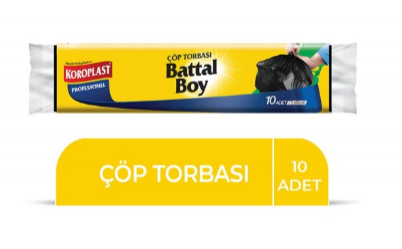 KOROPLAST ÇÖP POŞETİ BATTAL*20