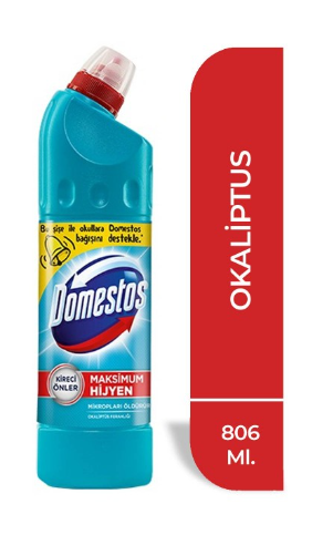 DOMESTOS FRAÎCHEUR D'EUCALYPTUS 806 ML * 20