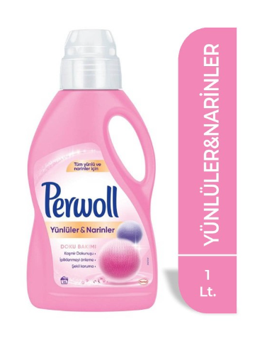 PERWOLL 1 LT WOOL & SILKS * 12 (PINK)